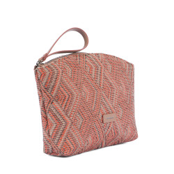 Sac à main femme 213g 01 motif rose combiné