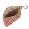 Sac à main pour femme 213g motif rose combiné