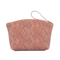 Sac à main pour femme 213g motif rose combiné