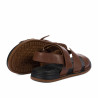 Sandales homme 368 café
