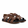 Sandales homme 368 café