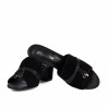 Sandales femme 1367 noir en velours