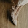 Sandales femme 1368 beige combiné