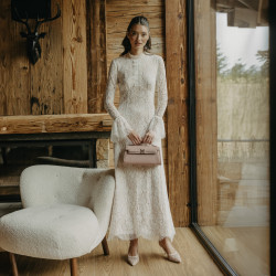 Sandales femme 1368 beige combiné