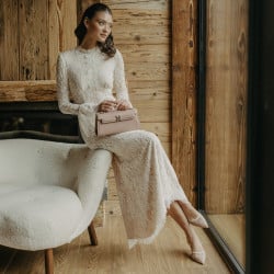 Sandales femme 1368 beige combiné