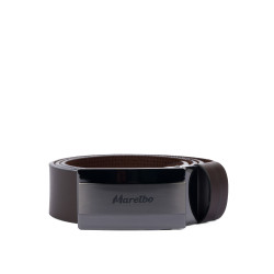 Ceinture homme 52b marron foncé