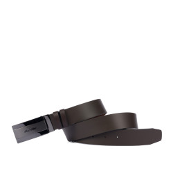 Ceinture homme 52b marron foncé