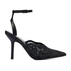 Sandales femme 1370 noir combiné