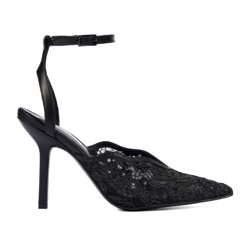 Sandales femme 1370 noir combiné