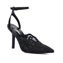 Sandales femme 1370 noir combiné