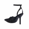 Sandales femme 1370 noir combiné