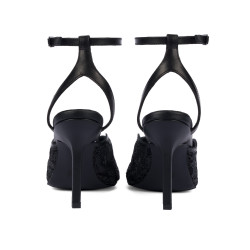 Sandales femme 1370 noir combiné