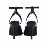 Sandales femme 1370 noir combiné
