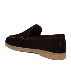 Mocassins homme 980 velours cacao