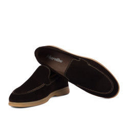 Mocassins homme 980 velours cacao