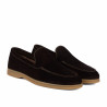 Mocassins homme 980 velours cacao