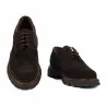 Chaussures décontractées homme 989 café velours