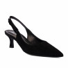 Sandales femme 1338 noir velours