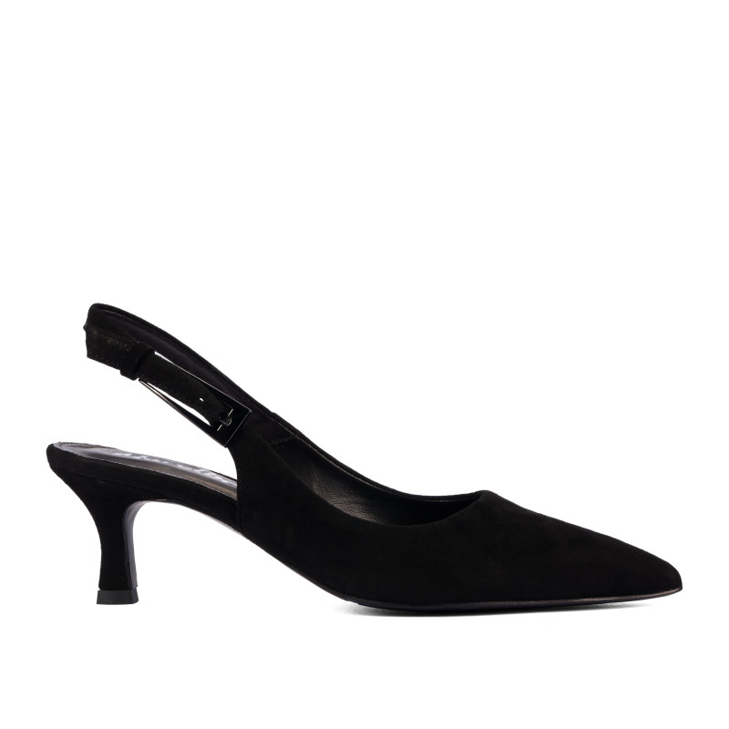 Sandales femme 1338 noir velours