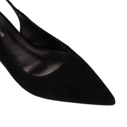 Sandales femme 1338 noir velours
