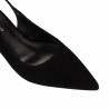 Sandales femme 1338 noir velours