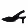 Sandales femme 1338 noir velours