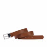 Ceinture femme 26mc marron saffiano
