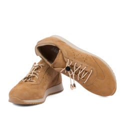 Chaussures de sport femme 6104 bufo caramel combiné