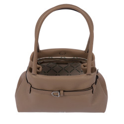 Sac à main femme bandoulière 053g 01 cappuccino