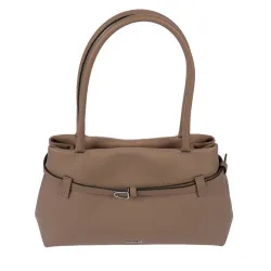 Sac à main femme bandoulière 053g 01 cappuccino