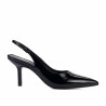 Sandales femme 1328 vernis noir