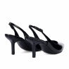 Sandales femme 1328 vernis noir