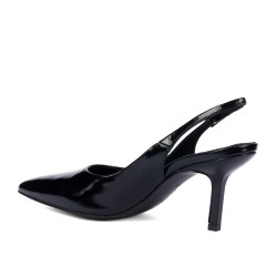 Sandales femme 1328 vernis noir