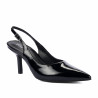 Sandales femme 1328 vernis noir