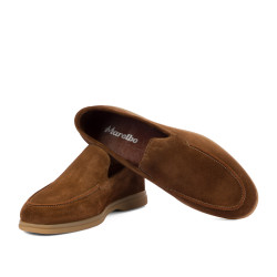 Mocassins homme 980 velours marron
