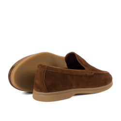 Mocassins homme 980 velours marron