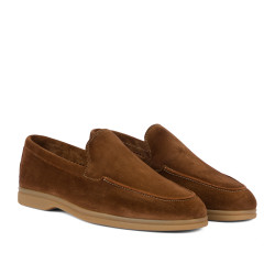Mocassins homme 980 velours marron