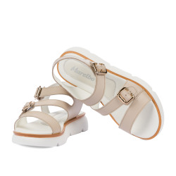 Sandales femme 5123-1 sable