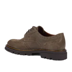 Chaussures casual homme 989 velours sable