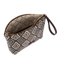 Sac à main pour femme 213g raphia cacao