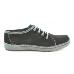 Chaussures décontractées / sport pour hommes 722 noir velours + gris