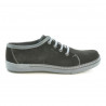 Chaussures décontractées / sport pour hommes 722 noir velours + gris