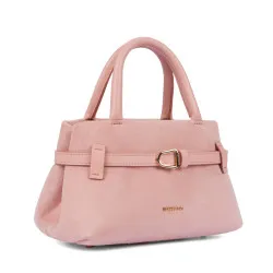 Sac à main femme 056g camoscio rose bébé