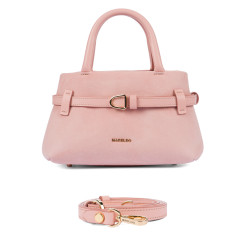 Sac à main femme 056g camoscio rose bébé