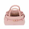 Sac à main femme 056g camoscio rose bébé