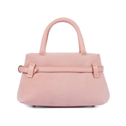 Sac à main femme 056g camoscio rose bébé