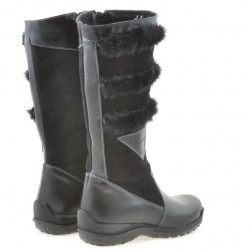 Bottes enfants 3205 noir combiné