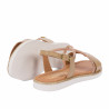Sandales enfants 541 beige combiné