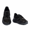 Chaussures casual/sport pour hommes 996 noir en velours combiné