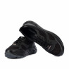 Chaussures casual/sport pour hommes 996 noir en velours combiné